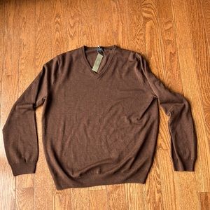 Men’s J Crew sweater brown